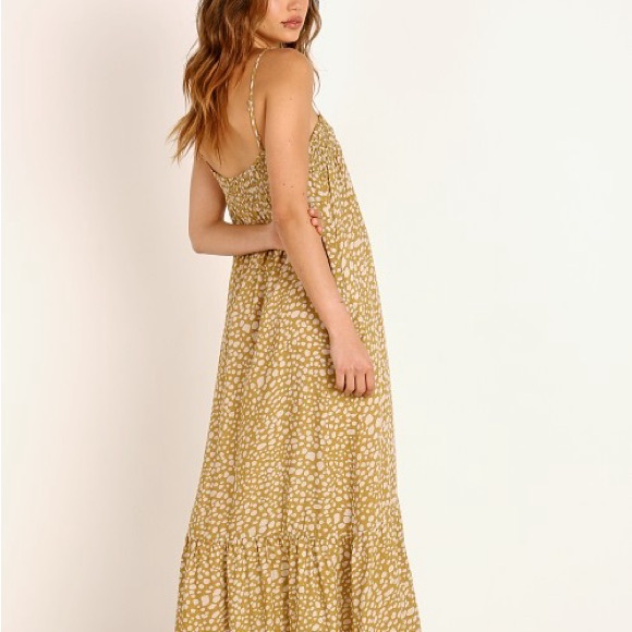 Show Me Your MuMu Anaya Maxi Desert Cheetah Dress size S - Picture 2 of 14